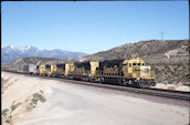 ATSF SD40-2 5022 (11.04.1994, Cajon Pass, CA)