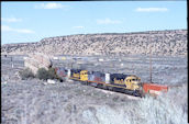 ATSF SD40-2 5033 (16.04.1995, Jct. I-40/AZ118)