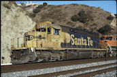 ATSF SD40-2 5047 (28.08.1999, Yorba Linda, CA)