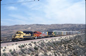 ATSF SD40-2 5049 (22.05.1997, Cajon, CA)