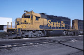 ATSF SD40-2 5090 (13.11.1985, Barstow, CA)