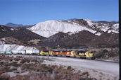 ATSF SD40-2 5111 (17.08.1988, Cajon 61, CA)