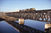 ATSF SD40-2 5135 (13.12.1997, Topock, AZ)