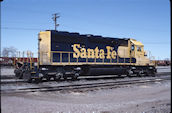 ATSF SD40-2 5177 (12.04.1995, Belen, NM)