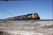 ATSF SD40-2 5204 (11.04.1995, b. Willard, NM, 6-fach-Traktion)