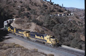 ATSF SD45-2r 5803 (25.10.1997, Marcel, CA)