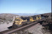 ATSF SD45-2r 5843 (01.11.1997, Ibis, CA)