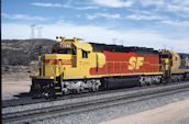 ATSF SD45-2r 7200 (22.02.1986, Cajon 54, CA)