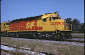 ATSF SD45-2r 7201 (04.07.1986, Haslet, TX)