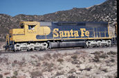 ATSF SD45 5605 (1977, Cajon, CA)