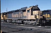 ATSF SD45r 5341 (13.11.1985, Barstow, CA)
