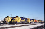 ATSF SD45r 5379 (01.01.1988, Kansas City)