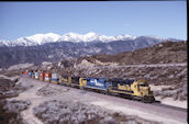 ATSF SD45r 5401 (15.03.1996, Cajon 58, CA)