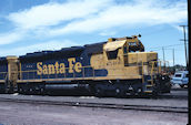 ATSF SD45r 5406 (22.05.1989, Pueblo, CO)