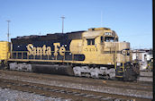 ATSF SD45r 5434 (10.05.1995, Zacha Jct. Dallas, TX)