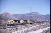 ATSF SD45r 5435 (13.07.1989, Pine Lodge, CA)