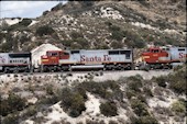ATSF SD75M  213:2 (19.05.1997, Cajon, CA)