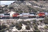 ATSF SD75M  213:2 (19.05.1997, Cajon, CA)