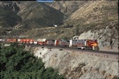 ATSF SD75M  221:2 (04.05.1997, Blue Cut, CA)