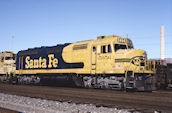 ATSF SDF45 5956 (24.11.1991, Cleburne, TX)