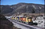 ATSF SF30C 9525 (20.10.1990, Cajon 65, CA)