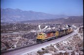 ATSF U36C 8753 (30.06.1989, Cajon 57, CA)