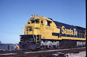 ATSF U36C 8756 (09.06.1980, Niota, IL)