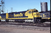 ATSF U36C 8759 (22.01.1978, Pueblo, CO)