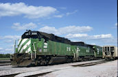 BN GP38AC 2116 (03.09.1993, Lincoln, NE)