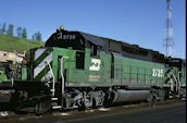 BN GP39-2 2725 (20.05.1986, Northtown, MN)