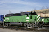 BN GP40-2 3043 (18.04.1985, Northtown, MN)