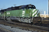 BN GP40 3009 (01.11.1978, Creston, IA)