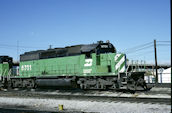 BN SD40-2 6701 (30.08.1990, Denver, CO)