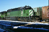 BN SD40-2 6730 (23.02.1978, Council Bluffs, IA)