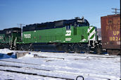 BN SD40-2 7032 (04.03.1978, Council Bluffs, IA)