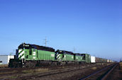 BN SD40-2 7078 (12.09.1986, Interstate, MN)