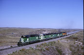 BN SD40-2 7227 (18.09.1999, Letan, NE)