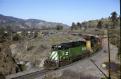 BN SD40-2 8133 (25.02.1997, Woodford, CA)