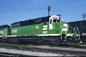 BN SD40G 7308 (02.09.1990, Denver, CO)