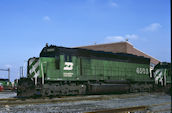 BN SD45 6503 (04.01.1987, Cicero, IL)