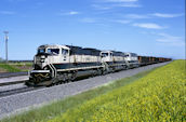 BN SD70MAC 9487 (16.06.1996, Bill, WY)