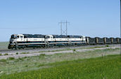 BN SD70MAC 9535 (10.06.1996, Bill, WY)