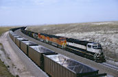 BN SD70MAC 9552 (31.07.2002, Logan, WY)