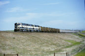 BN SD70MAC 9556 (16.06.1996, Bill, WY)