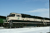 BN SD70MAC 9574 (03.01.2001, Kansas City, MO)