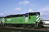 BN SD9 6237 (23.04.1983, Denver, CO)