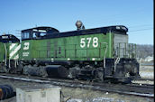 BN SW1000  578 (28.01.1978, Council Bluffs, IA)