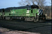 BN U25B 5419 (05.04.1979, Omaha, NE)