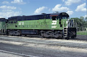 BN U25C 5611 (29.05.1979, Council Bluffs, IA)