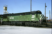 BN U30C 5392 (09.02.1992, Cicero, IL)